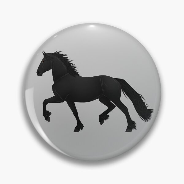 Item preview, Trotting Friesian - Equine Rampaige designed and sold by equinerampaige.