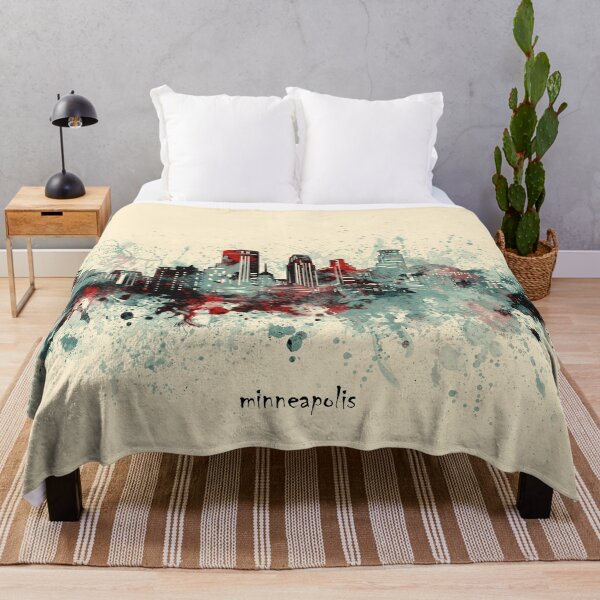 Item preview, minneapolis skyline designed and sold by BekimART2.