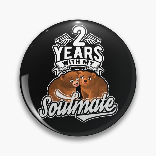 Item preview, 2 years with my soulmate designed and sold by Cutebutfunny.