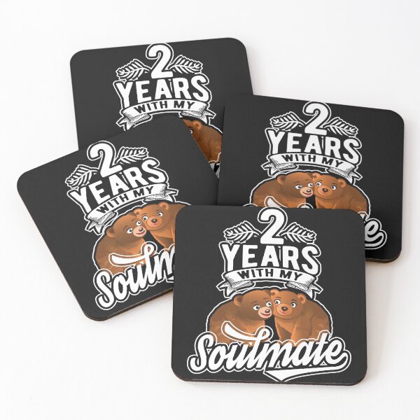 Item preview, 2 years with my soulmate designed and sold by Cutebutfunny.