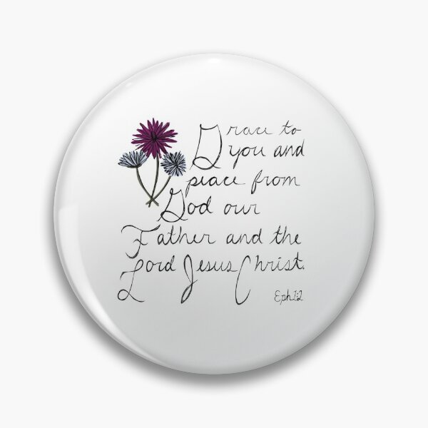 Item preview, Ephesians 1:2 grace and peace from God designed and sold by Mustard-Seeds.