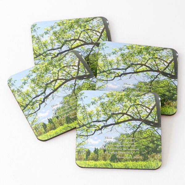 Item preview, Chronicles 1 16:33 Then Shall the Trees designed and sold by Susan Savad.