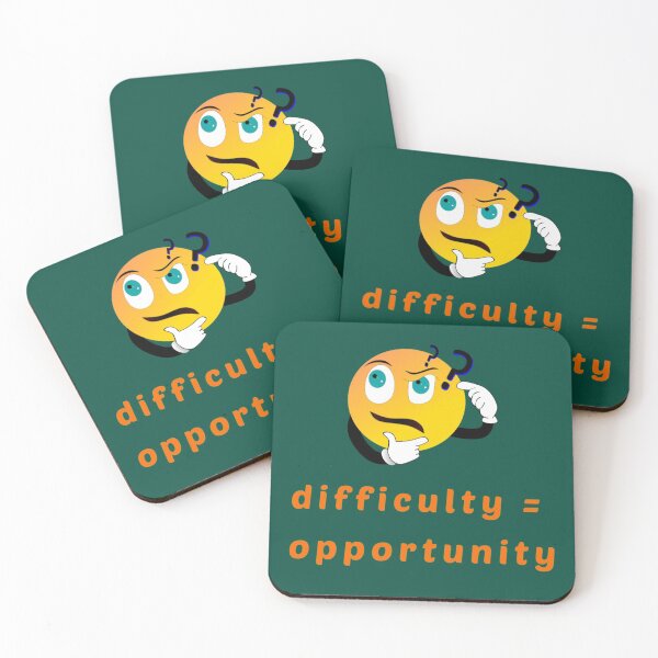 Item preview, Difficulty = Opportunity designed and sold by josesita.