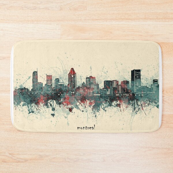 Item preview, montreal skyline designed and sold by BekimART2.