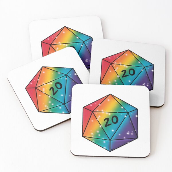 Item preview, Roll For Initiative - Rainbow designed and sold by leunamoon.