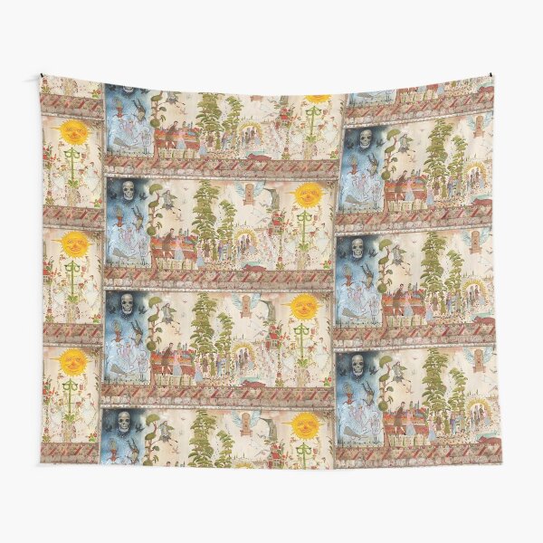 "MIDSOMMAR MURAL" Tapestry for Sale by lauracorduan99 Redbubble
