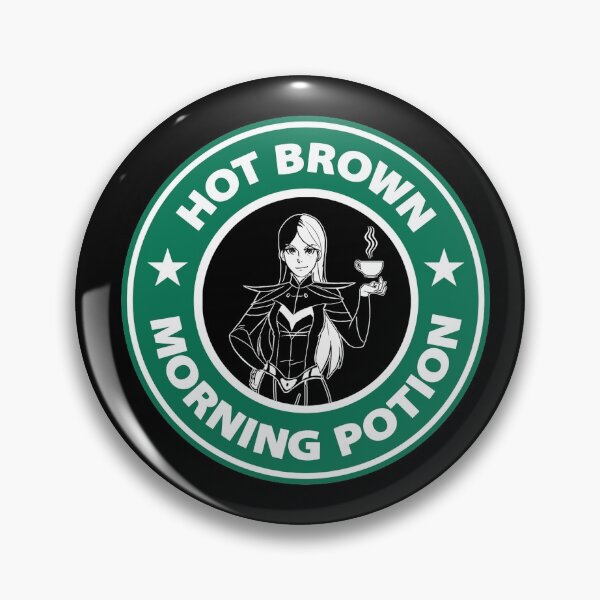 Item preview, Hot Brown Morning Potion designed and sold by Lost In Shirts.