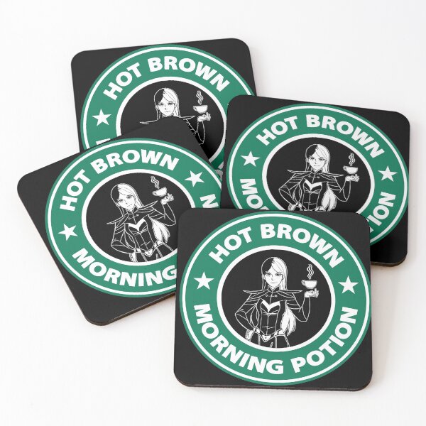 Item preview, Hot Brown Morning Potion designed and sold by Lost In Shirts.