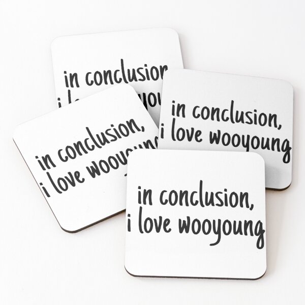 Item preview, In Conclusion, I Love Wooyoung designed and sold by Ilovebambam.