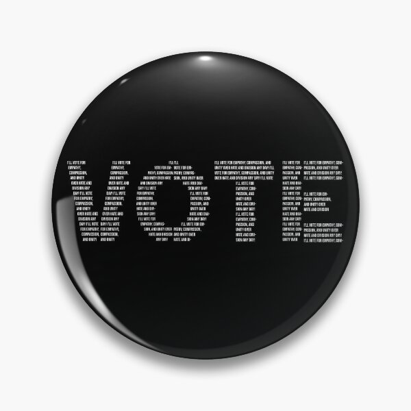 Item preview, I Am a Man Vote - I'll Vote For Empathy, Compassion, and Unity Over Hate and Division Any Day! Voters Gifts designed and sold by yeknow.
