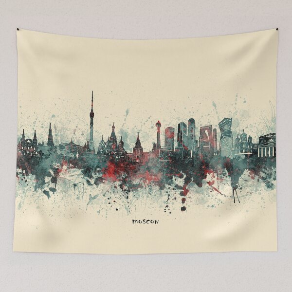 Item preview, moscow skyline designed and sold by BekimART2.
