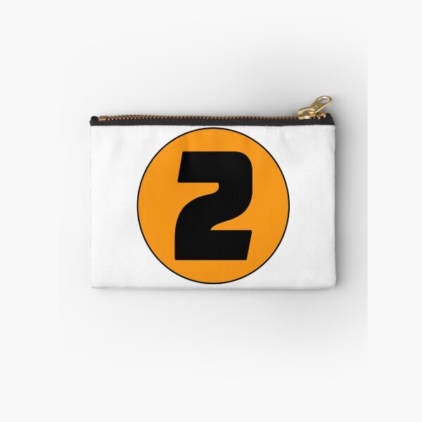 Item preview, 2 Racing Number Orange Race Car Track # designed and sold by DESTINATIONS DECAL.