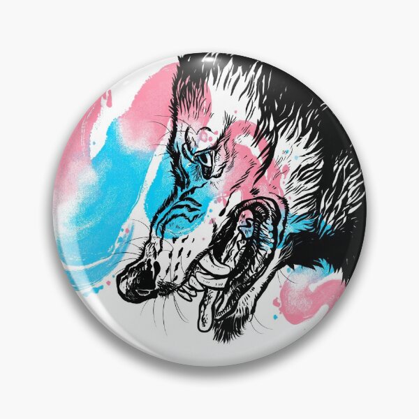 Item preview, Transsexual Pride Wolf designed and sold by Oblatrate.