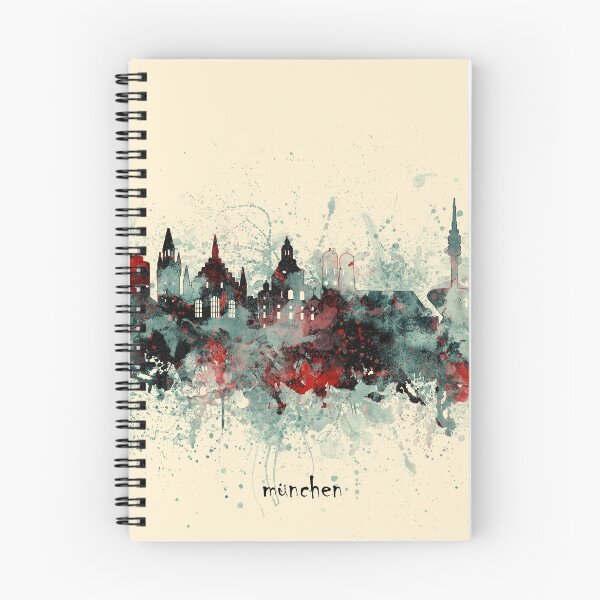 Item preview, munich skyline designed and sold by BekimART2.
