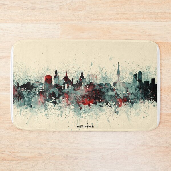 Item preview, munich skyline designed and sold by BekimART2.