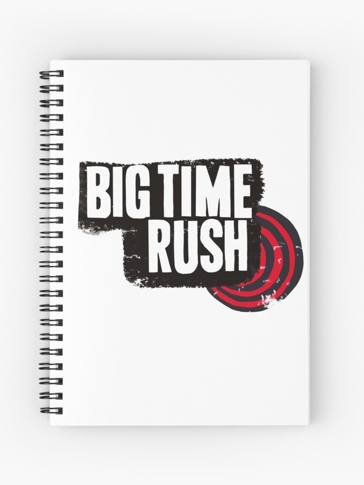 Big Time Rush Logo Spiral Notebook By Meganalexaa Redbubble