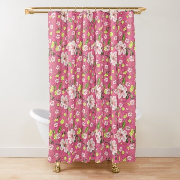 Pink + Therapeutic Shower Curtain