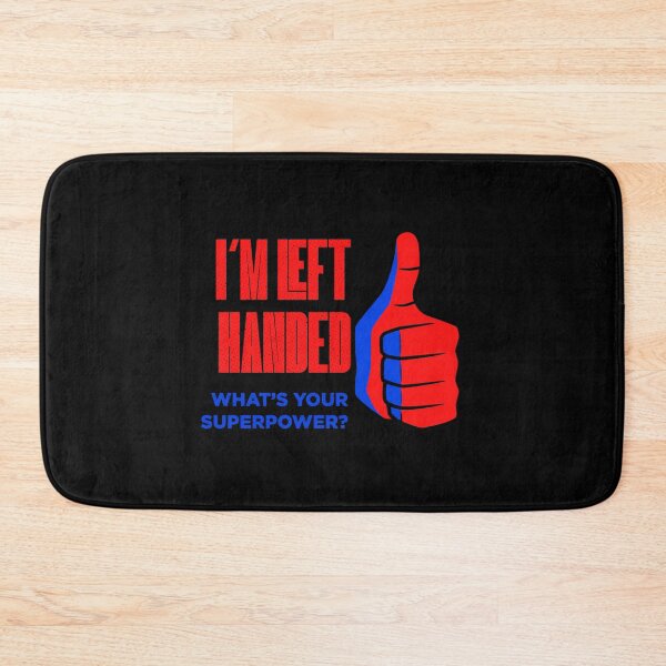 Item preview, Left Handed Power Funny Quote designed and sold by artworkbyrihen.