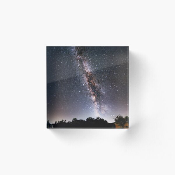 Milky Way Acrylic Block