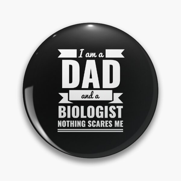 Item preview, Dad Biologist Nothing Scares me Dad Papa Father's Day Graduation designed and sold by losttribe.