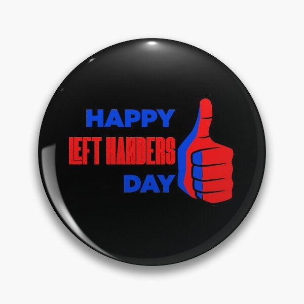 Item preview, Happy Left Handers Day designed and sold by artworkbyrihen.