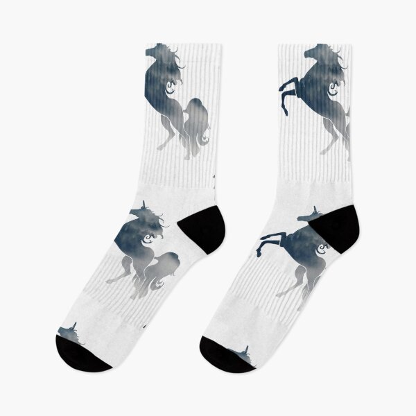 Item preview, Wanderlust Unicorn Silhouette with Forest Landscape, Trees, Mist and fog designed and sold by Kinisis.