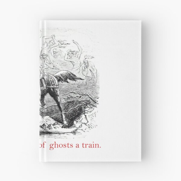 Item preview, 'Twas there she saw of ghosts a train. designed and sold by sawhorsedvd.
