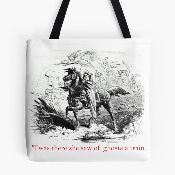 Item preview, 'Twas there she saw of ghosts a train. designed and sold by sawhorsedvd.