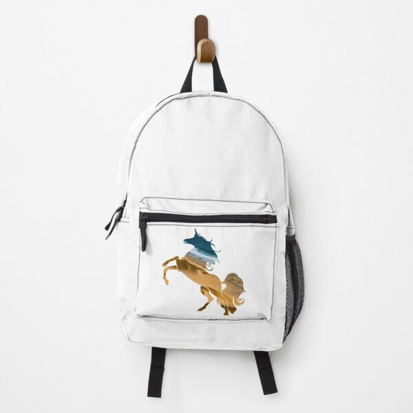 Item preview, Wanderlust Unicorn Silhouette with Desert Landscape, sand, water designed and sold by Kinisis.