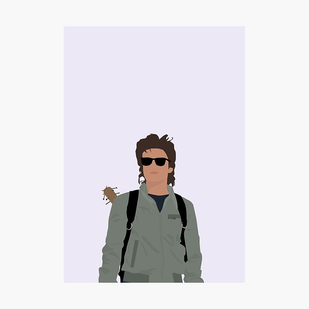Page De Garde Cahier Avec Stranger Things Poster for Sale avec l'œuvre « Steve Harrington Stranger Things » de l'artiste effia | Redbubble