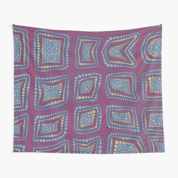 Magic LB Dot Square (a ShalalaDesign) Tapestry