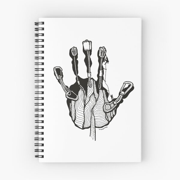 Item preview, Chalk Handprint | Rock Climbing designed and sold by Designwith8.