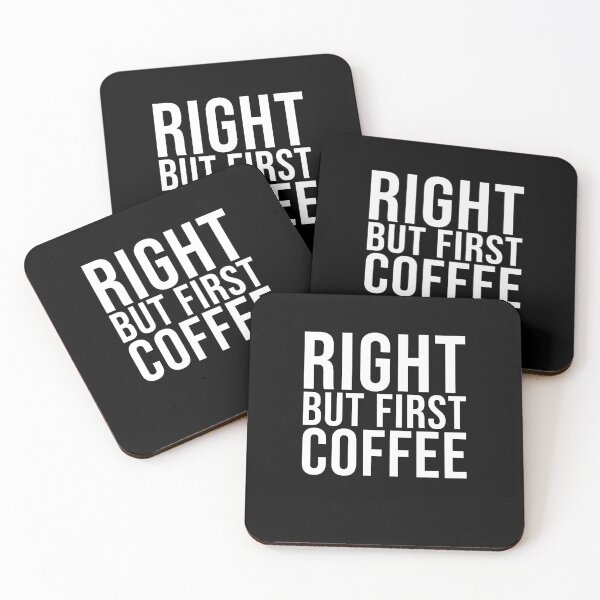 Item preview, right but first coffee #7 designed and sold by htmxrxs.