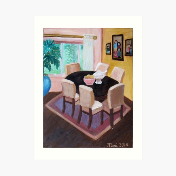Dining Room for Strong Families Art Print