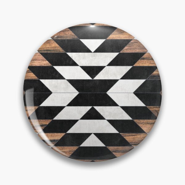 Item preview, Urban Tribal Pattern No.13 - Aztec - Concrete and Wood designed and sold by Zoltan Ratko.