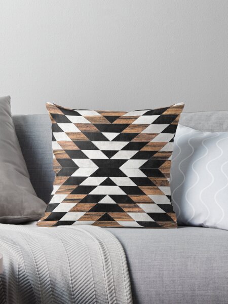Item preview, Urban Tribal Pattern No.13 - Aztec - Concrete and Wood designed and sold by Zoltan Ratko.
