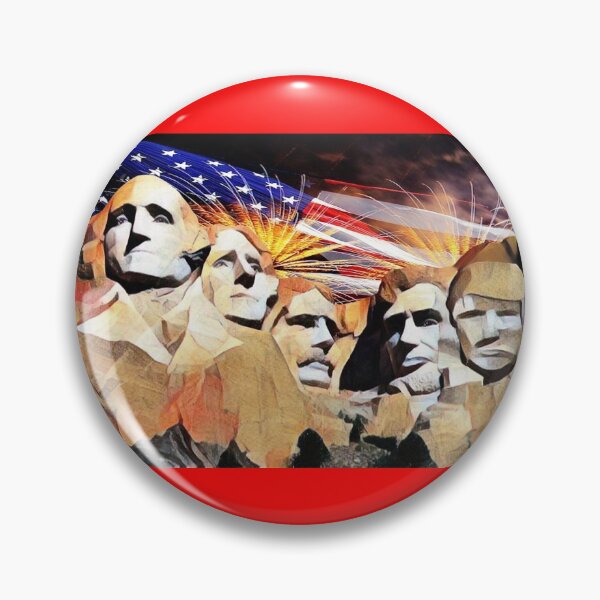 Item preview, Mt Rushmore 4th of July designed and sold by EyeMagined.