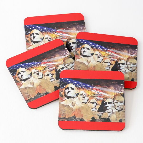 Item preview, Mt Rushmore 4th of July designed and sold by EyeMagined.