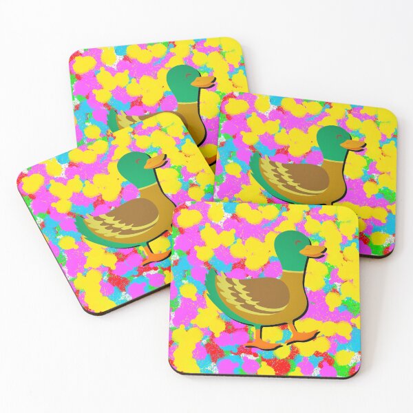 Item preview, Duck Colour/Color Pop Tie Dye Background Funky Cool designed and sold by IBMClothing.