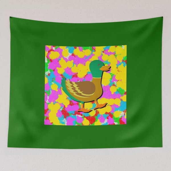 Item preview, Duck Colour/Color Pop Tie Dye Background Funky Cool designed and sold by IBMClothing.