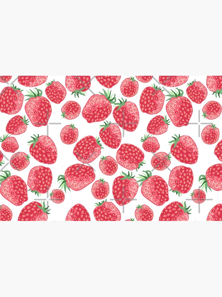 Strawberry pattern by PicajoArt