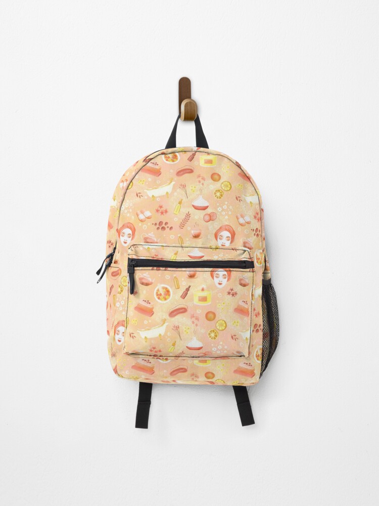 Thumbnail 1 of 3, Backpack, Spa Day designed and sold by Darlydesign.