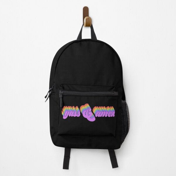 Item preview, Rainbow meme: Yass & Amen in rainbow retro letters designed and sold by Ofeefee.