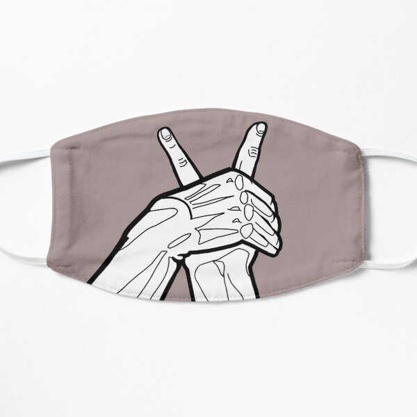 The OA the Fifth Movement white Flat Mask