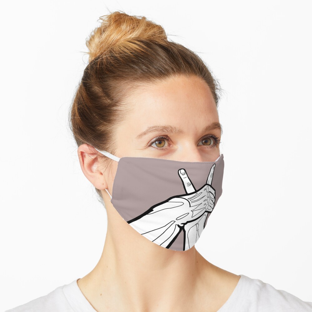 The OA the Fifth Movement white Mask
