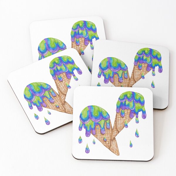 Item preview, Melting ice cream cones designed and sold by Peyton Amidon.