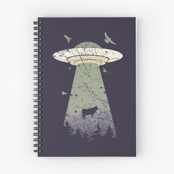 Item preview, UFO Cow Forest designed and sold by unihammer.