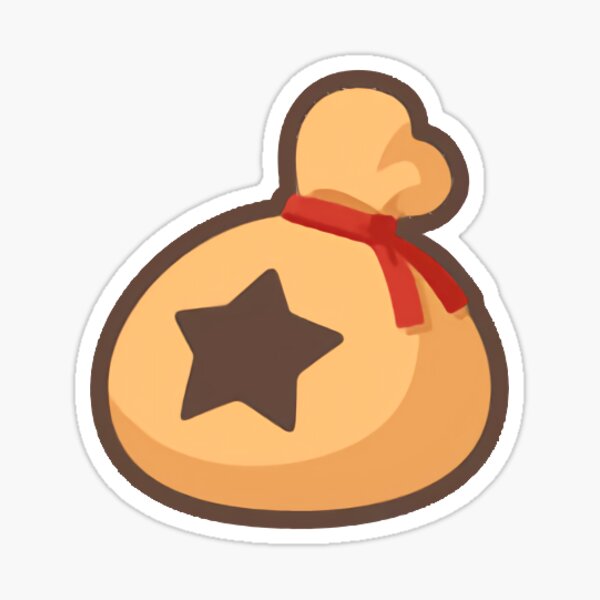 "bell bag acnh" Sticker by indiaellison Redbubble