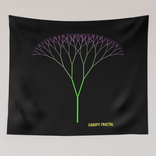 Item preview, Canopy Fractal Geometric Tree designed and sold by creativo21.