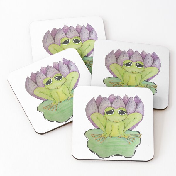 Item preview, Watercolor Frog designed and sold by TheDoodleNurse.